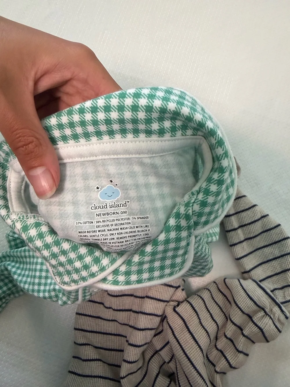 Boys Baby Newborn/ 6 Month Bundle Nike Old Navy Coastal Gingham Summer Fall